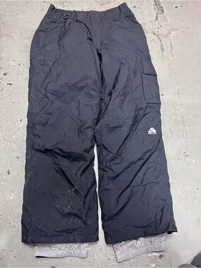 Nike ACG Black Men's Cargo Snow Pants Sz large